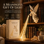 Guardian Angel Bookshelf Light | Warm Decorative Accent