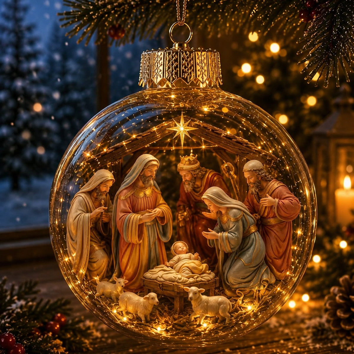 Nativity Christmas Ornament Collection