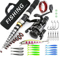 Professional Fishing Rod and Reel Combo Set