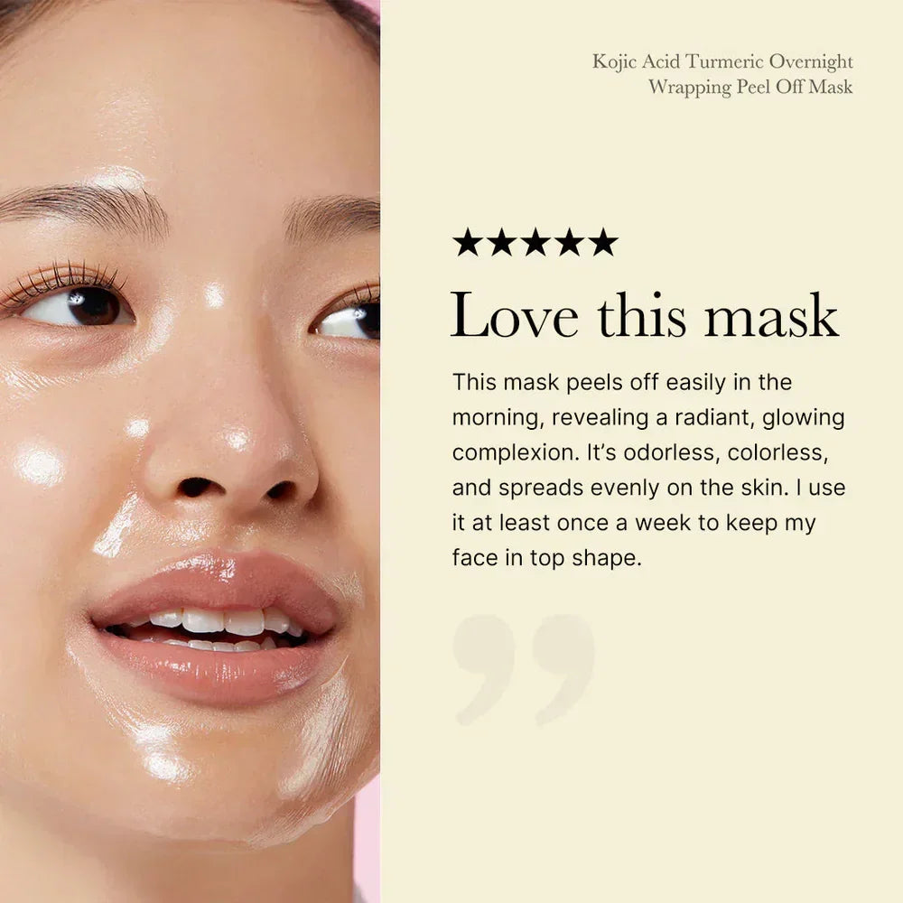 Kojic Acid Tumeric Night Wrapping Mask
