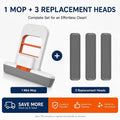 🧹50% OFF⚡50K+ SOLD💕Mini Portable Self-Squeezing Mop✨Hands-Free Compact Cleaning Mop