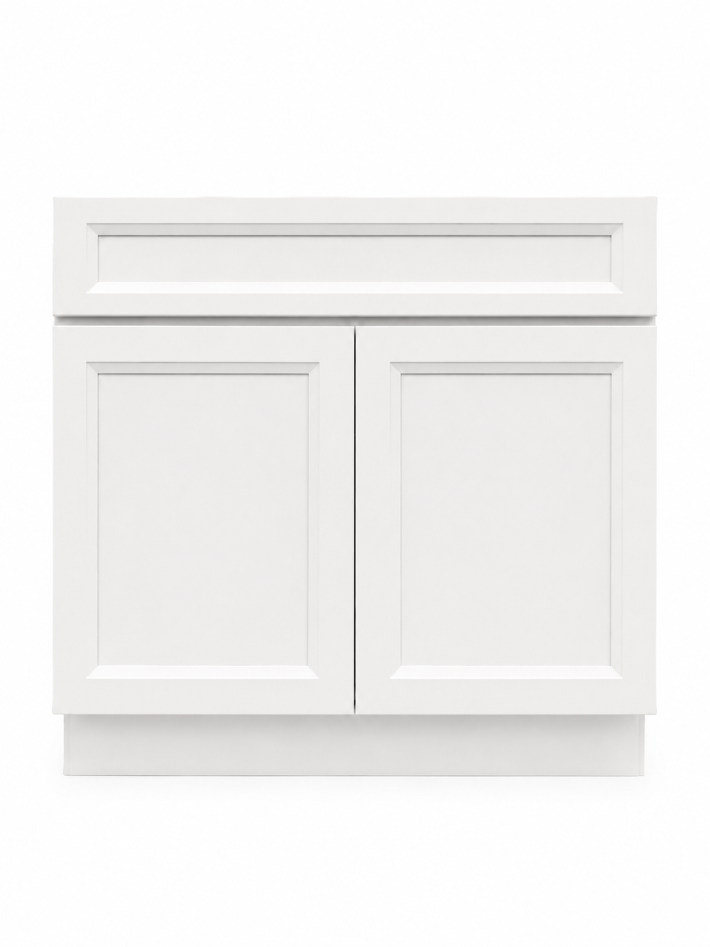 36" Aspen Ice - 3 Drawers Left