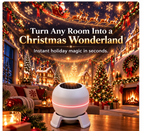 🎄 Turn Any Room Into a Christmas Wonderland – Holiday Projection Night Light