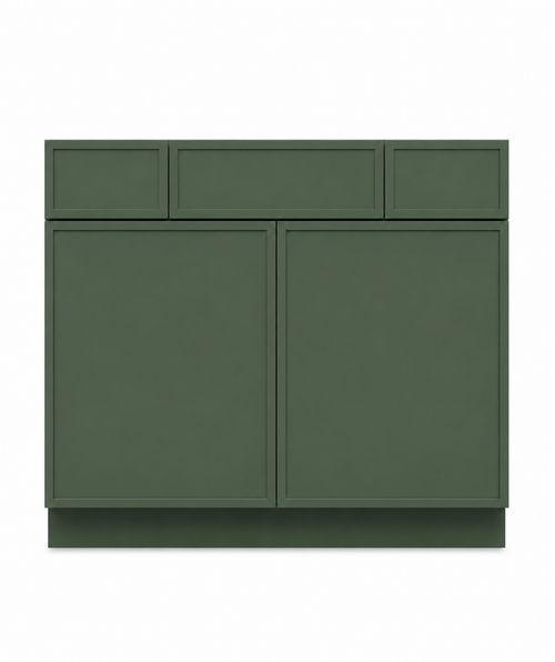 42" Palm Thin Rail - 6 Drawers