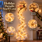 Christmas Magic Trail Wall Light - A Little Christmas Magic, Right on Your Wall