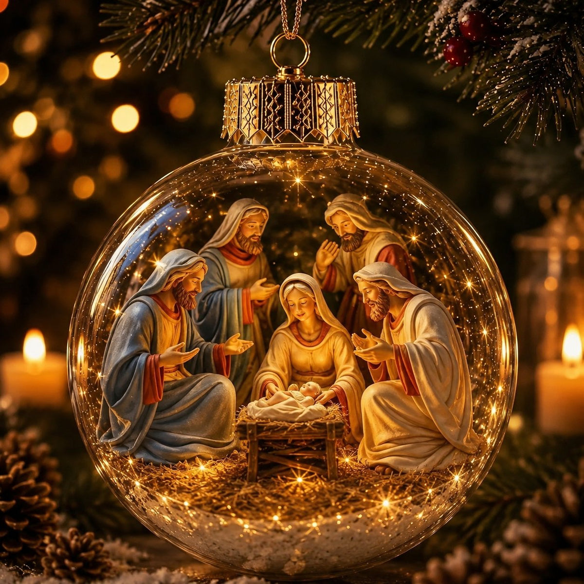 Nativity Christmas Ornament Collection