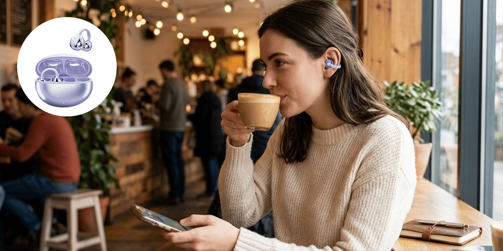 Ear-Clip Bluetooth Headphones