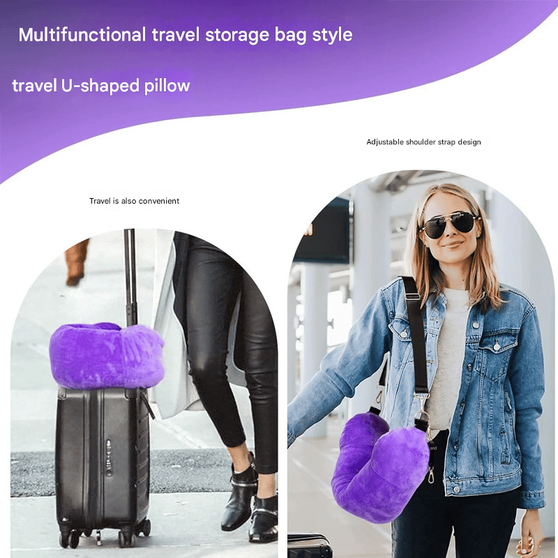 🏆Flash Sale⚡ 50K+ SOLD! Almost Gone💥Stuffable Travel Neck Pillow