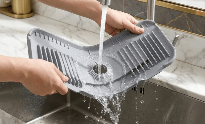 Button Silicone Faucet Drain Pad-promo