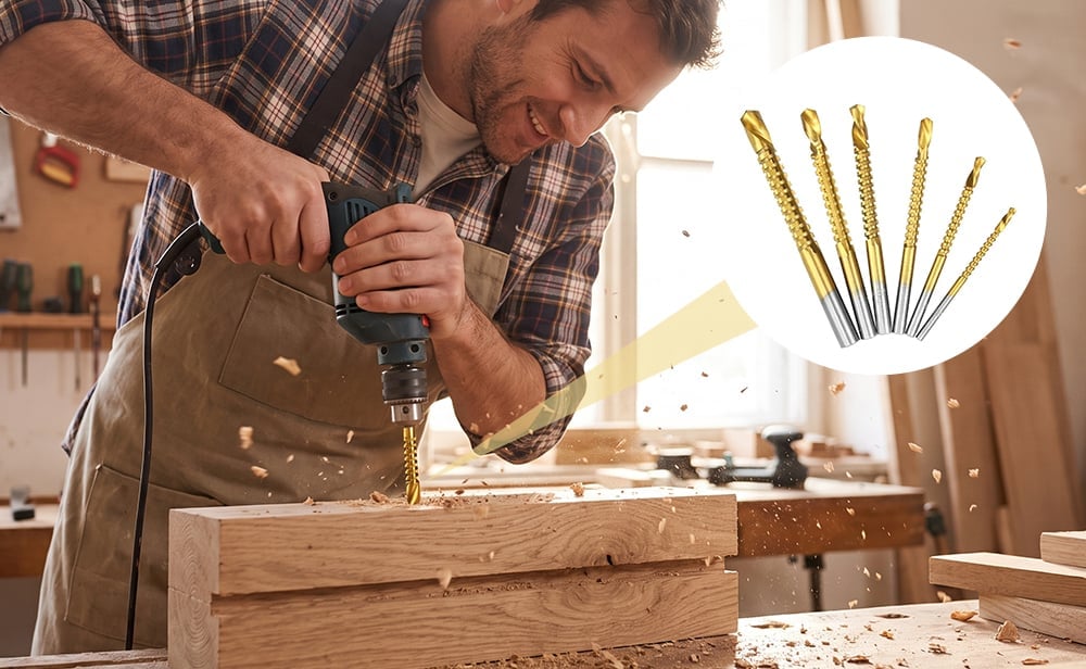 Cobalt Drill Bit Set (6 PCs)