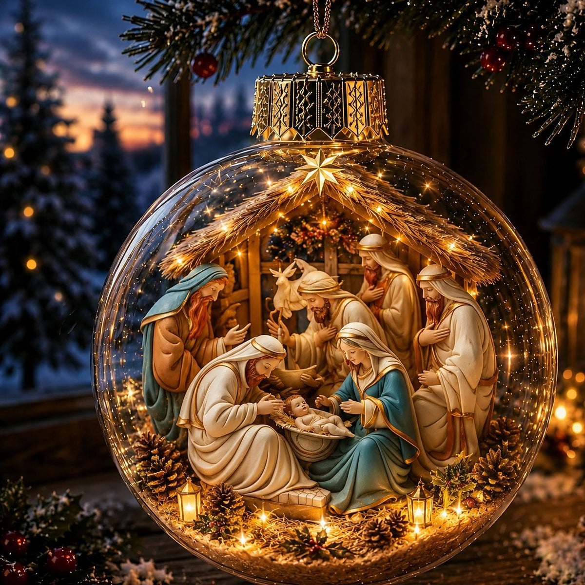 Nativity Christmas Ornament Collection