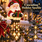 Christmas Porch Railing Lights – 4 Festive Character Designs