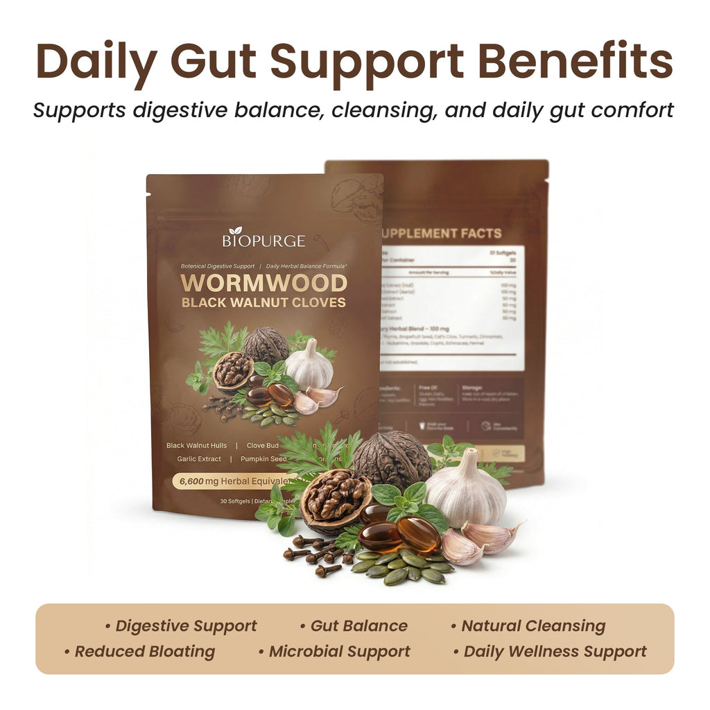 Wormwood Black Walnut Softgels
