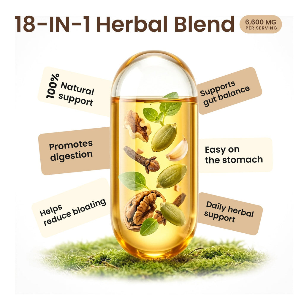 Wormwood Black Walnut Cloves 6,600mg Softgels