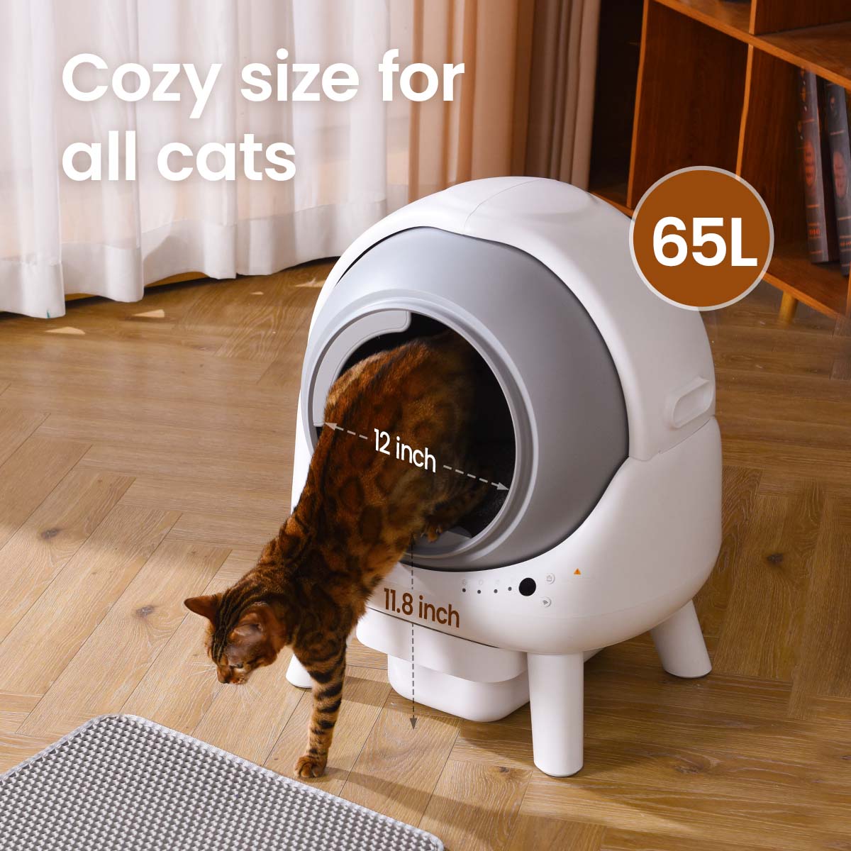 [Elspet Day Sale] Els Pet Orbitie Self Cleaning Litter Box Love Lasts Long Bundle