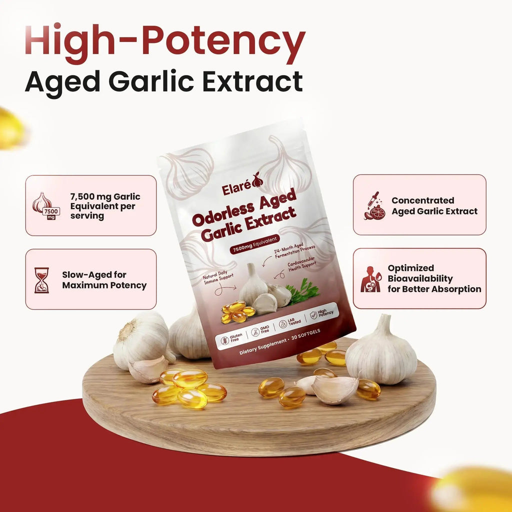 2 Month Aged Garlic Supply