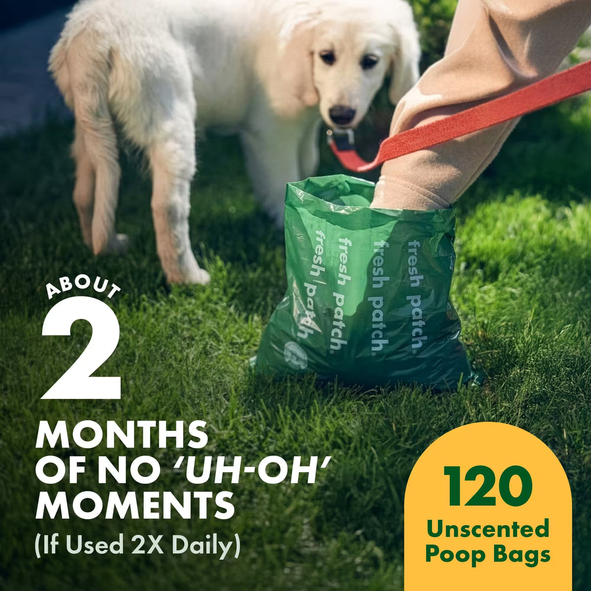 Fresh Patch Poop Bags
