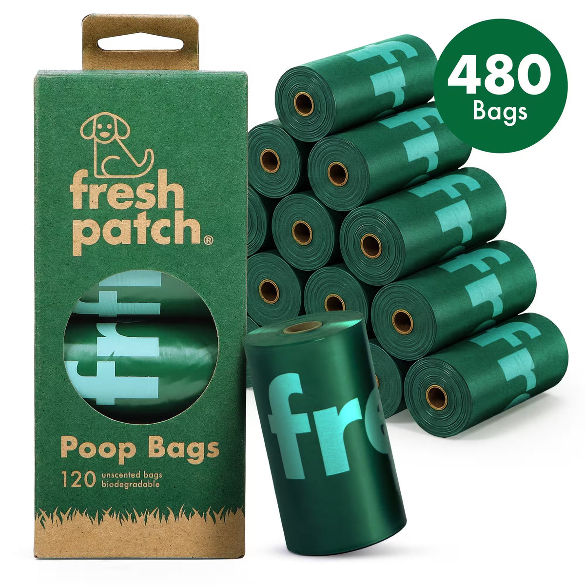 Fresh Patch Poop Bags