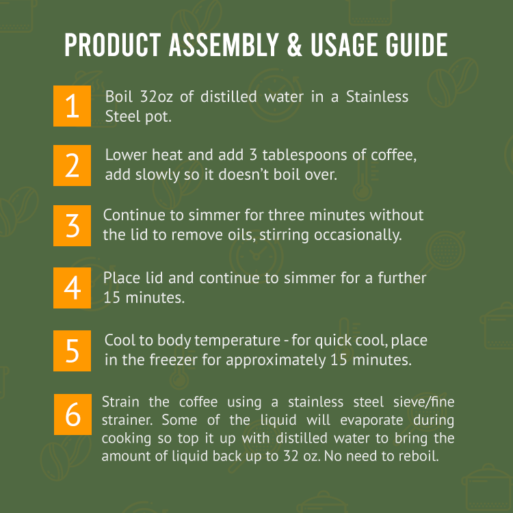 Organic Coffee Enema | Ground Premium Gold Blend - 5 LB