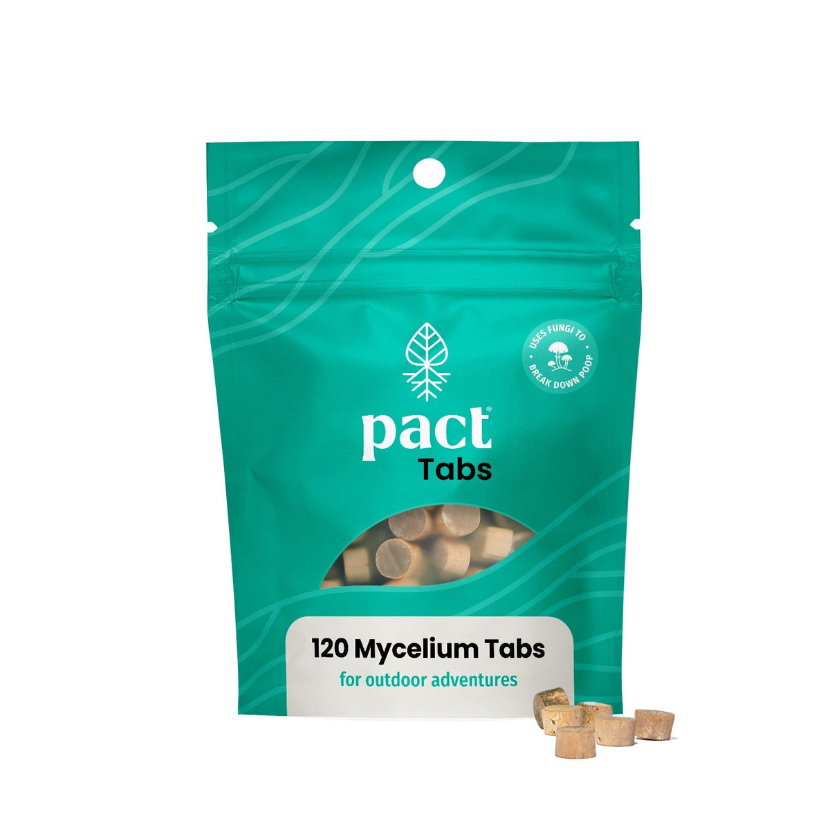 PACT Mycelium Tabs (120-Pack)
