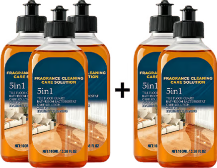 🧼 BUY 2 GET 1 FREE! ✨ Odor Remover Floor Cleaner - Concentrated Formula for Deep Cleaning & Freshness on All Floor Types 🌟🚿