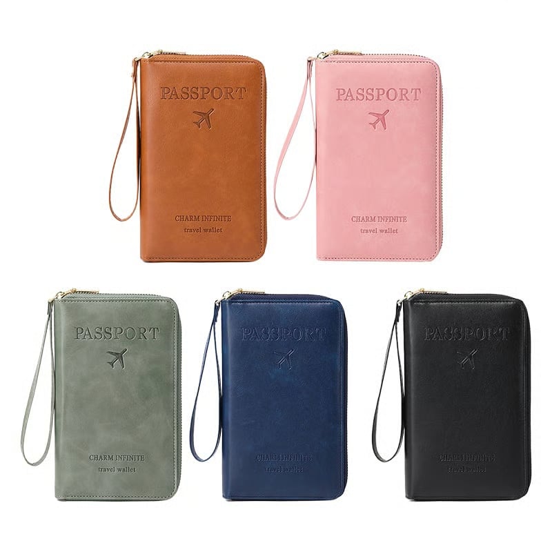 Multi-Functional RFID Passport Wallet