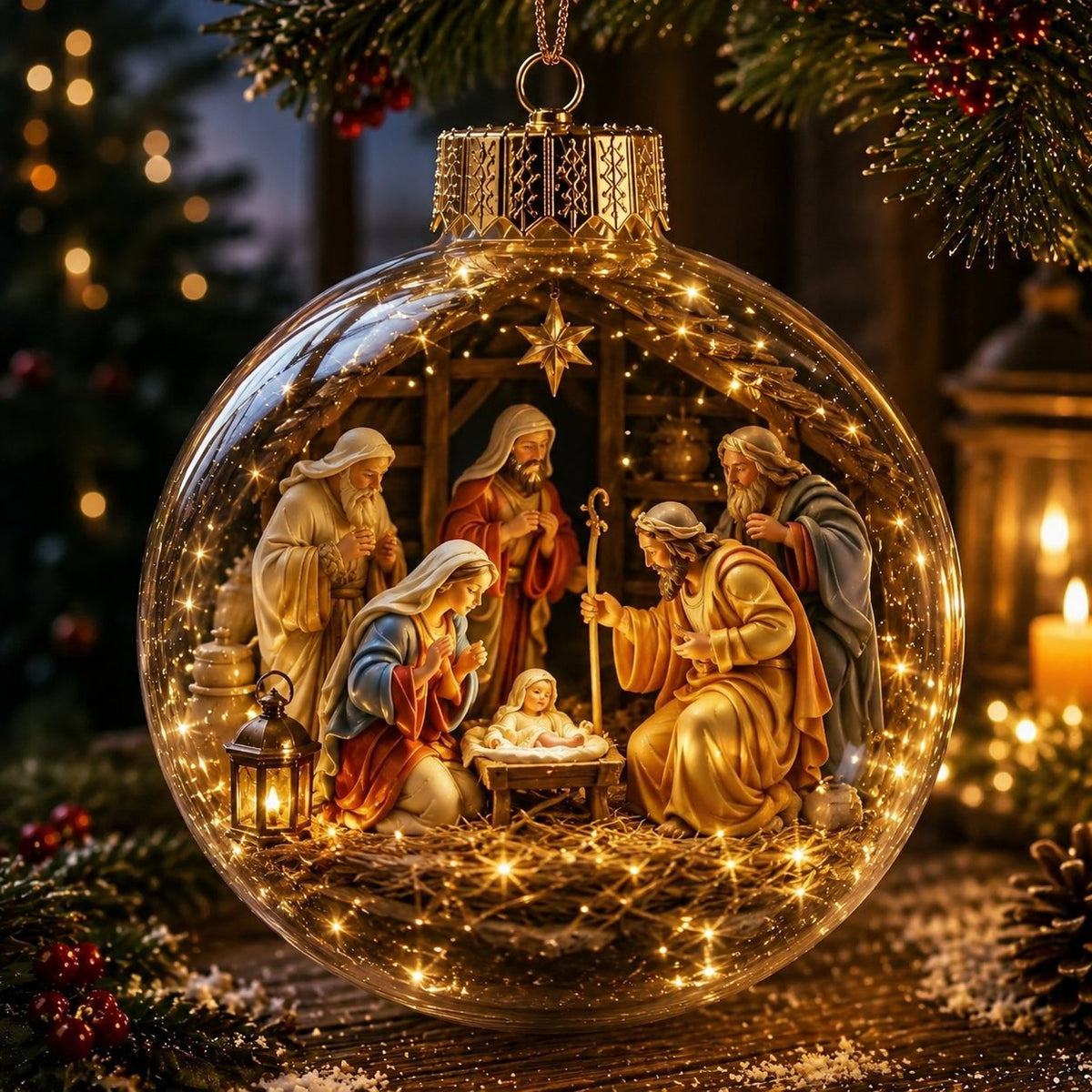 Nativity Christmas Ornament Collection