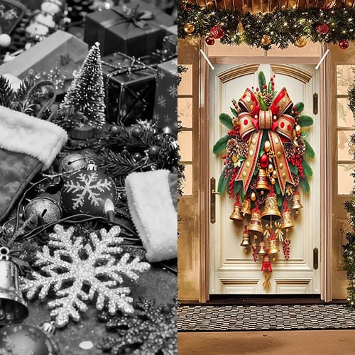 Christmas Bell Door Curtain（2D）
