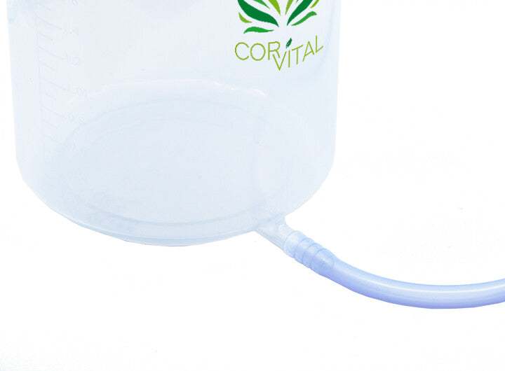 Cor-Vital BPA Free Reusable Enema Bucket