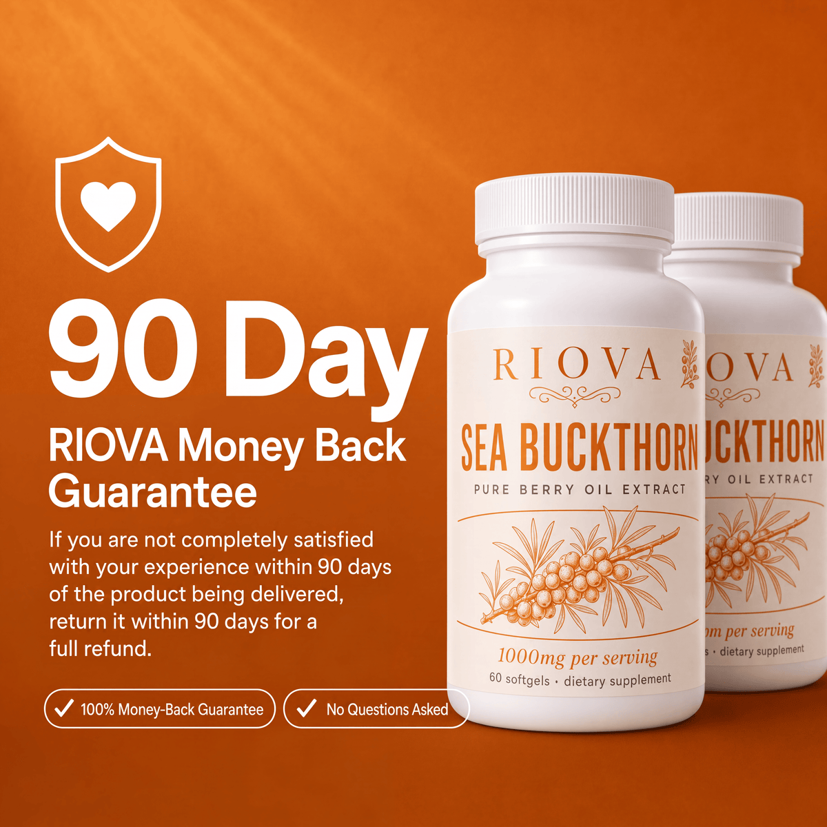 Organic Sea Buckthorn Softgels