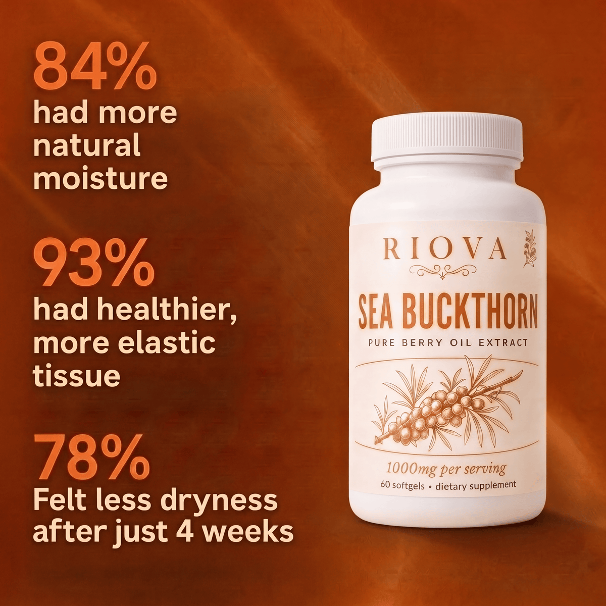 Organic Sea Buckthorn Softgels