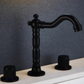 Modern Bathroom Basin Faucet Brass Tap with Handle Water Mixer Tap
