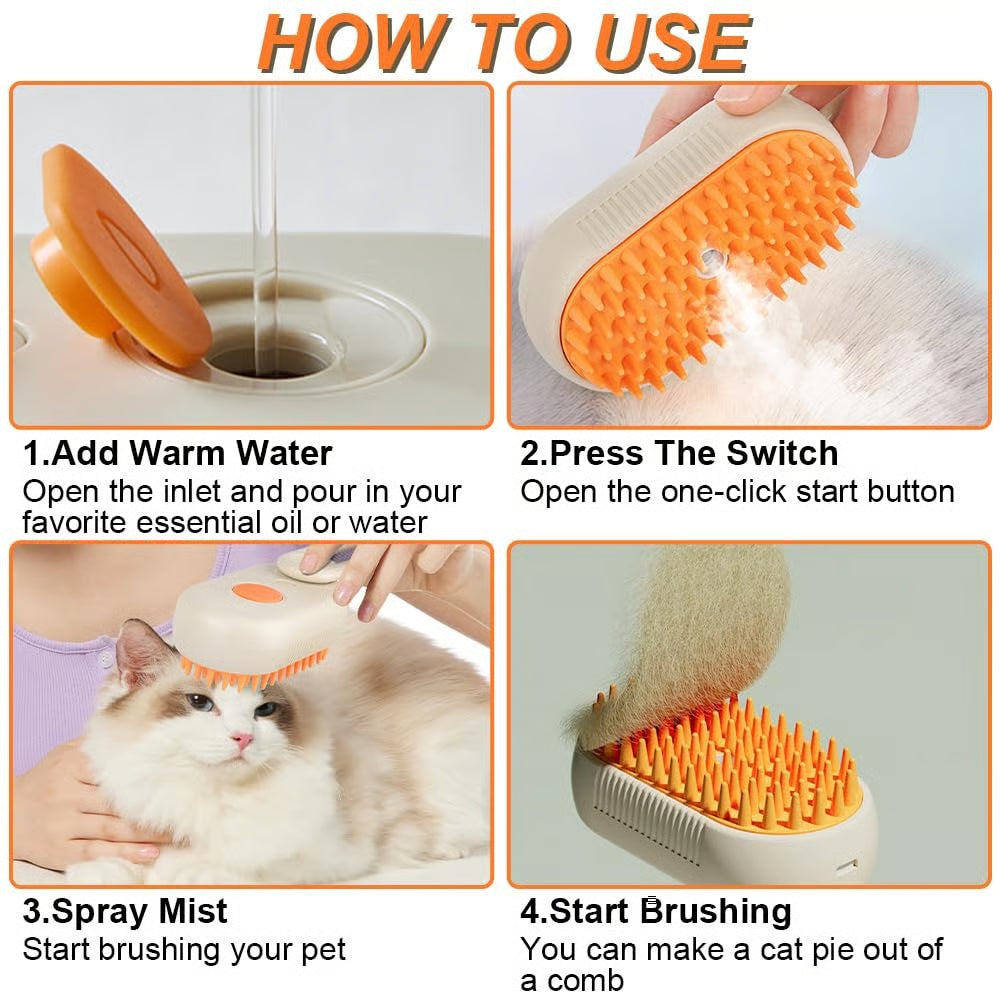 🔥Pet Steam Brush