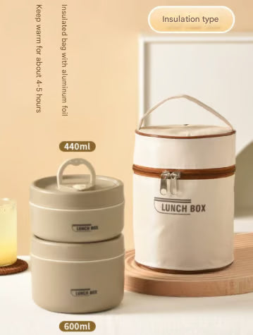 🔥🔥Portable Insulated Lunch Container Set🥗