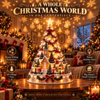 🏆 60,000+ Sold - 🎄Christmas Village Lightscape Tree