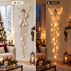 Angel Christmas Wall Light – Warm Starfall Wall Decor