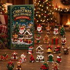 🎄 24-Day Mini Christmas Ornament Advent Calendar