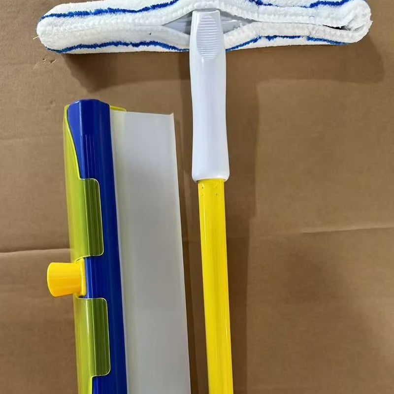 Scratch-Free & Streak-Free Squeegee 5-Piece Set for Glass Cleaning