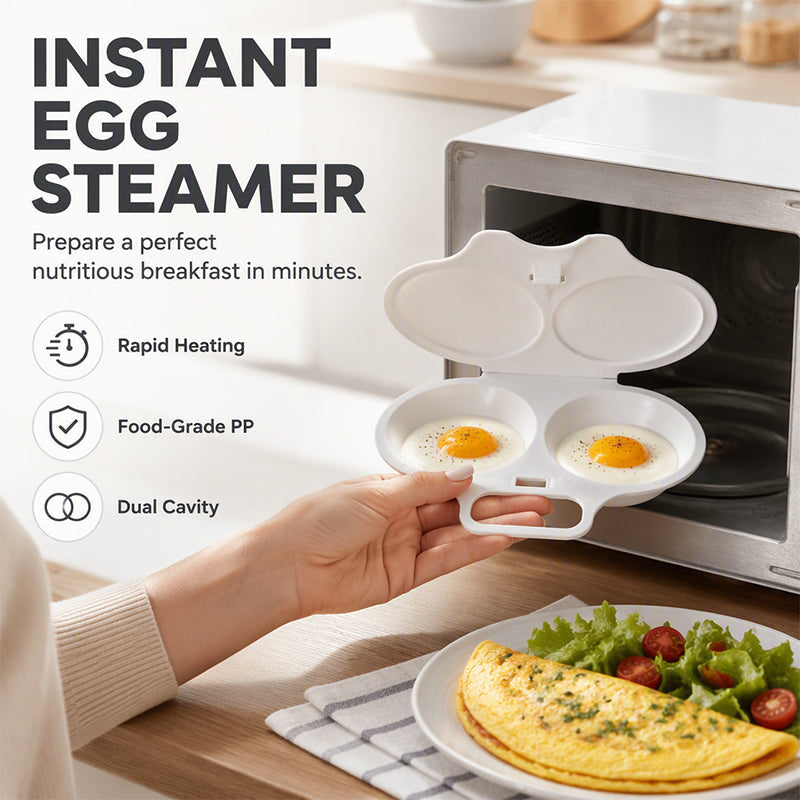 Nonstick Microwave Egg Poacher