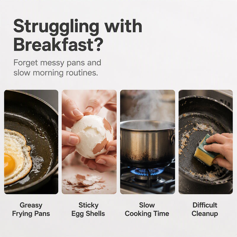 Nonstick Microwave Egg Poacher