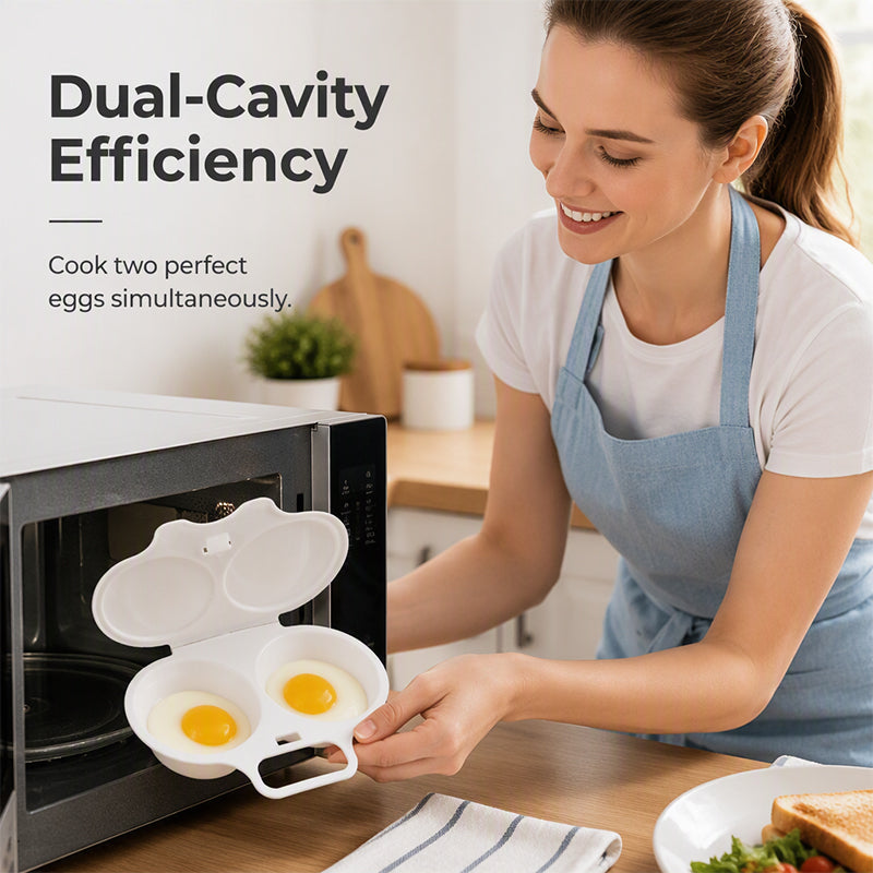 Nonstick Microwave Egg Poacher