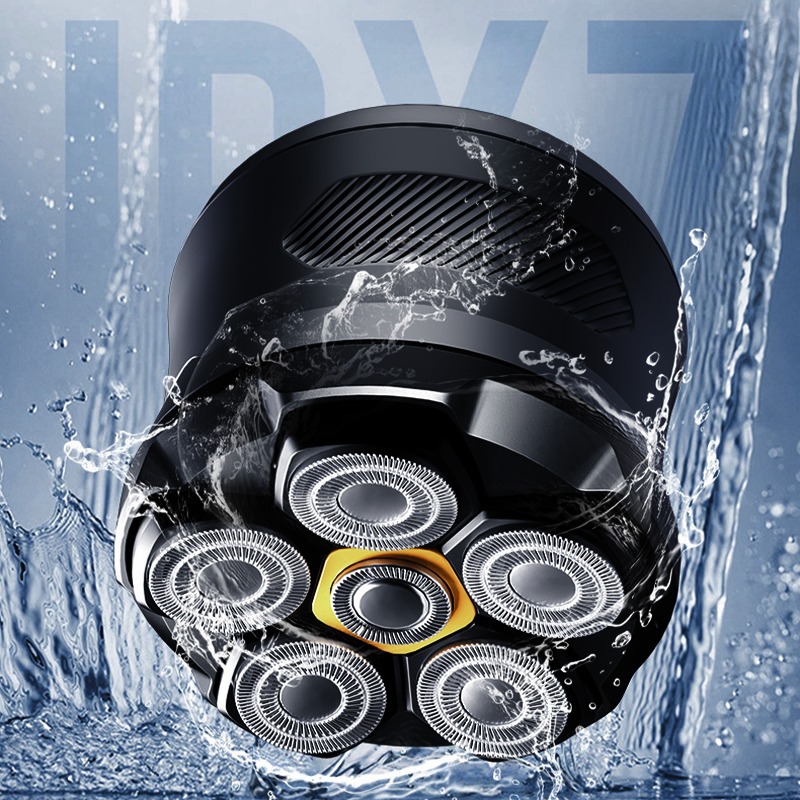 ⏳Limited time – 50% OFF⏰6D Waterproof Head Shaver Kit for Bald Men