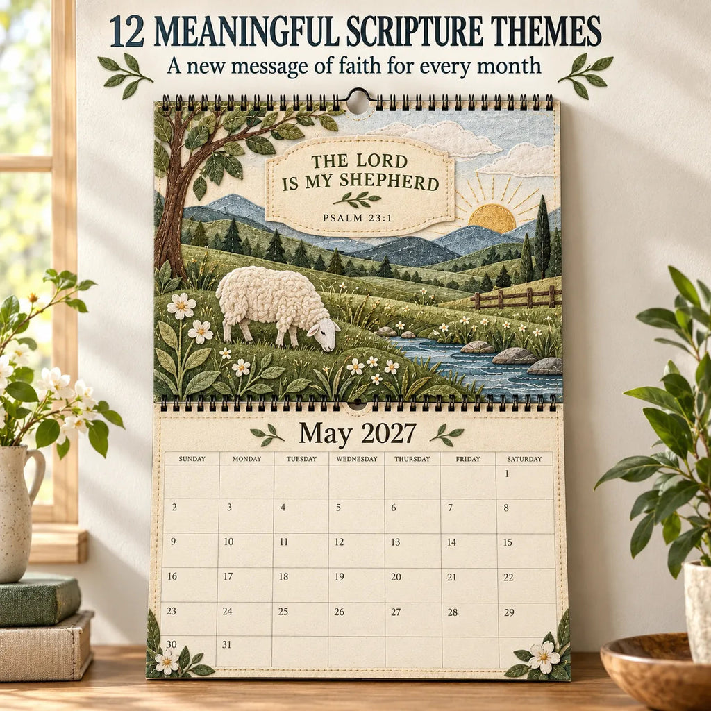 2027 Psalms of Comfort and Strength Wall Calendar