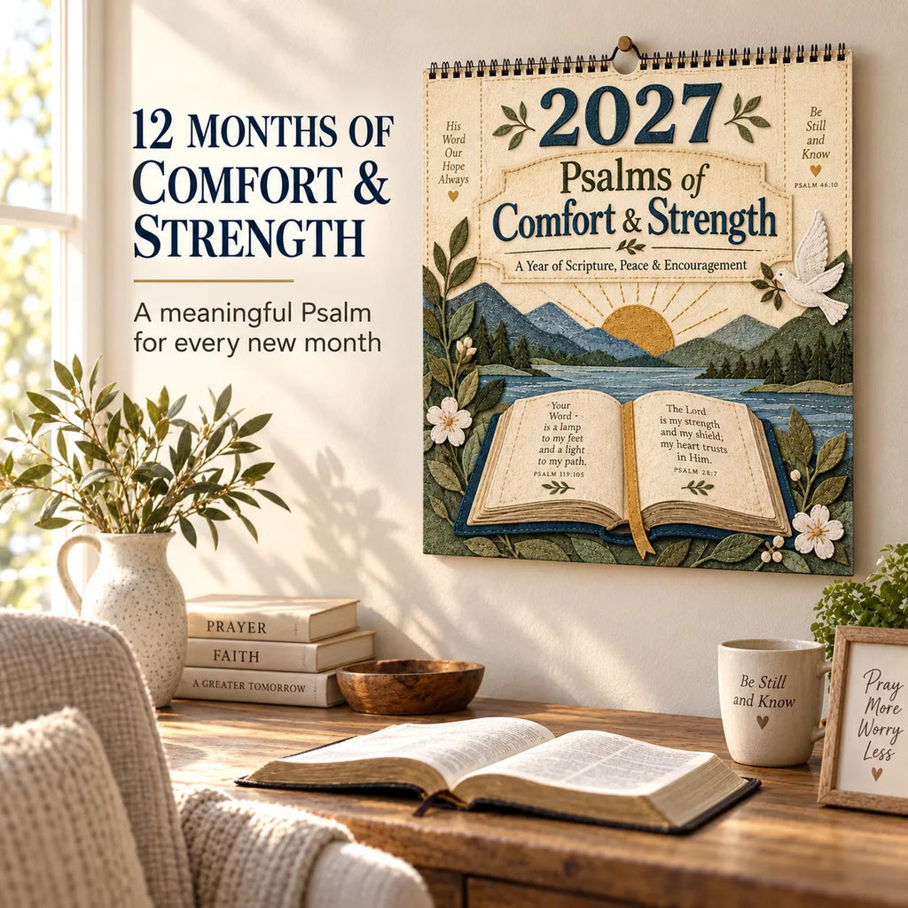 2027 Psalms of Comfort and Strength Wall Calendar