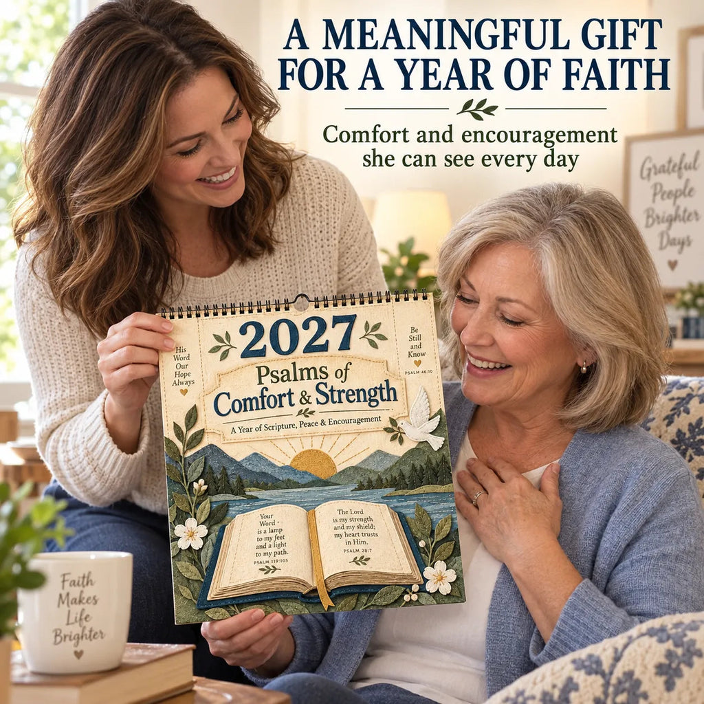 2027 Psalms of Comfort and Strength Wall Calendar