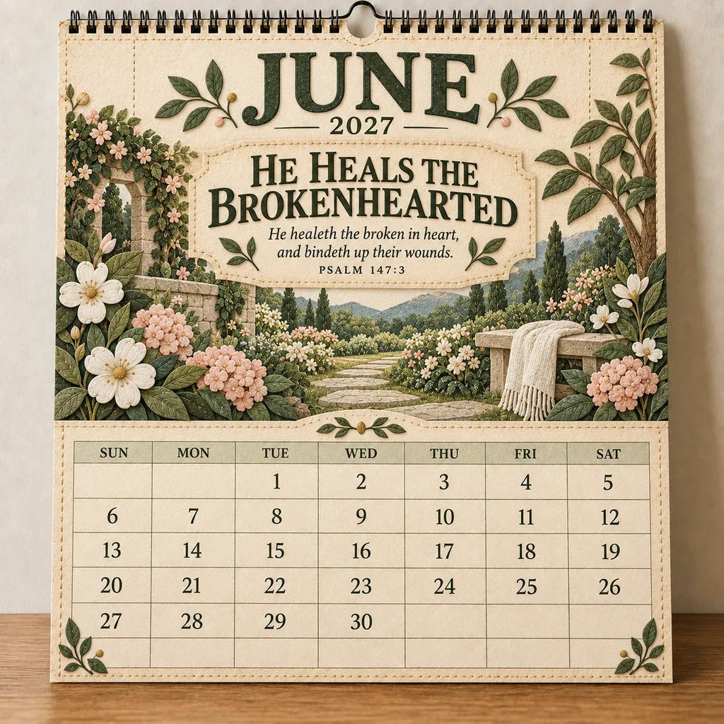 2027 Psalms of Comfort and Strength Wall Calendar