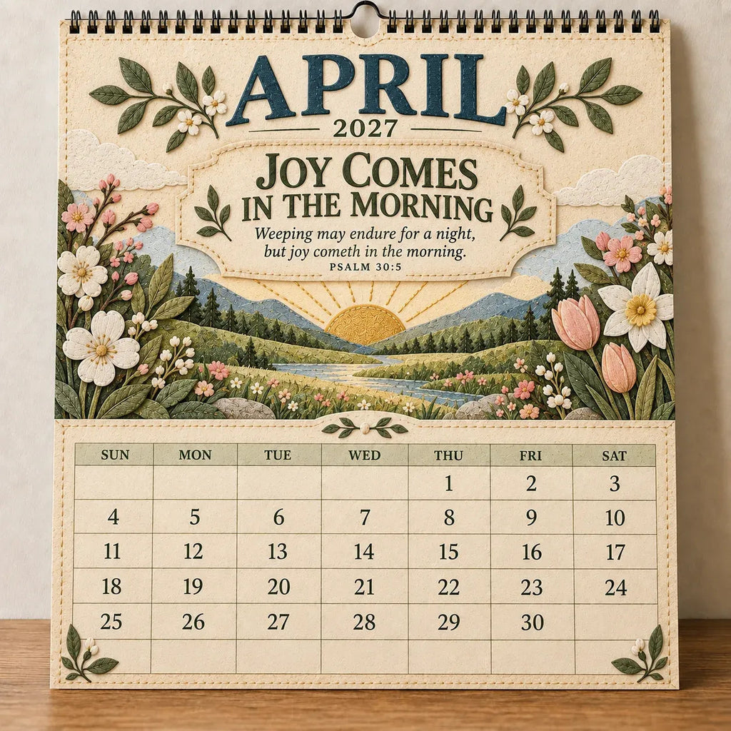 2027 Psalms of Comfort and Strength Wall Calendar