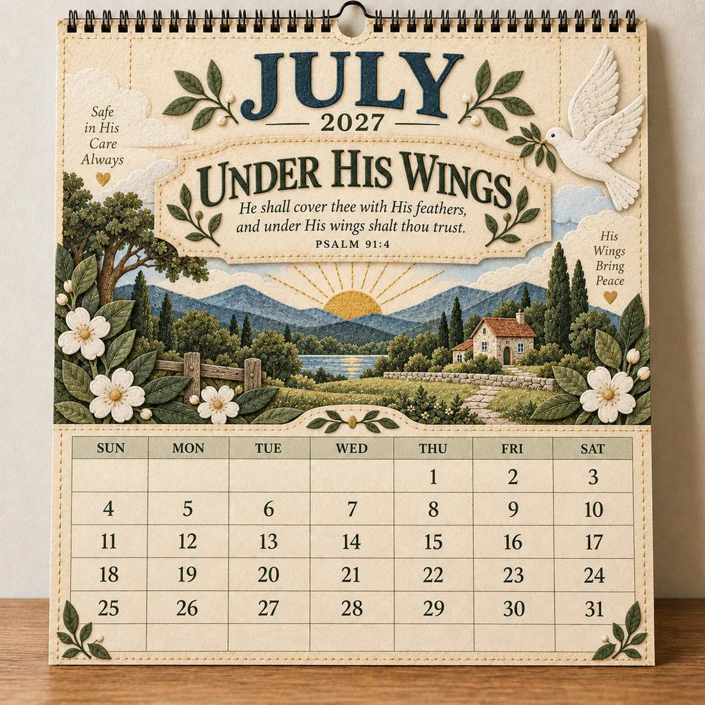 2027 Psalms of Comfort and Strength Wall Calendar